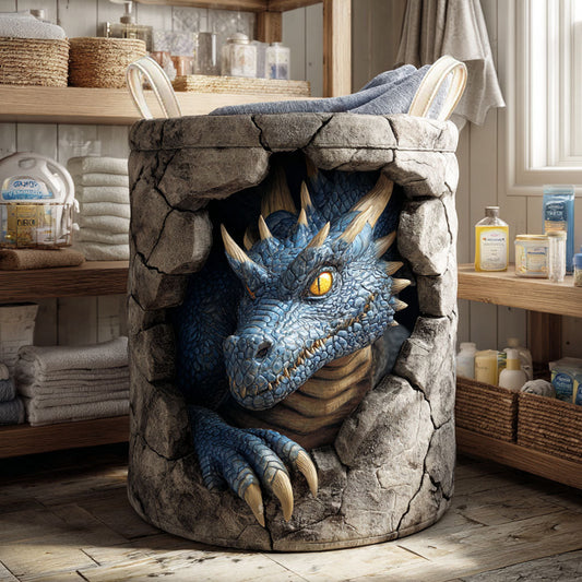 Sapphire Watcher Quilted Laundry Basket NCU0NTV783