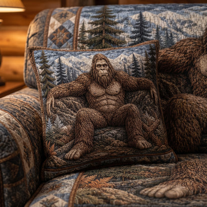Sasquatch Siesta Quilted Pillow Case NCU0DV2213
