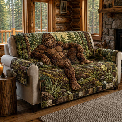 Sasquatch Lounge Quilted Sofa Cover NCU0DV2210
