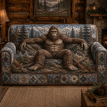 Sasquatch Siesta Quilted Sofa Cover NCU0DV2213