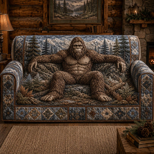 Sasquatch Siesta Quilted Sofa Cover NCU0DV2213