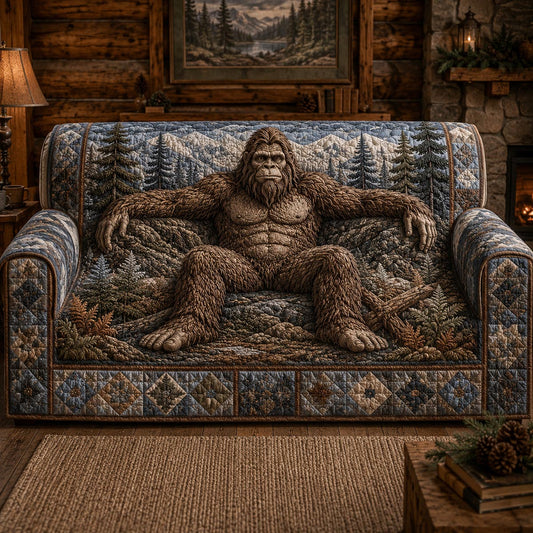 Sasquatch Siesta Quilted Sofa Cover NCU0DV2213