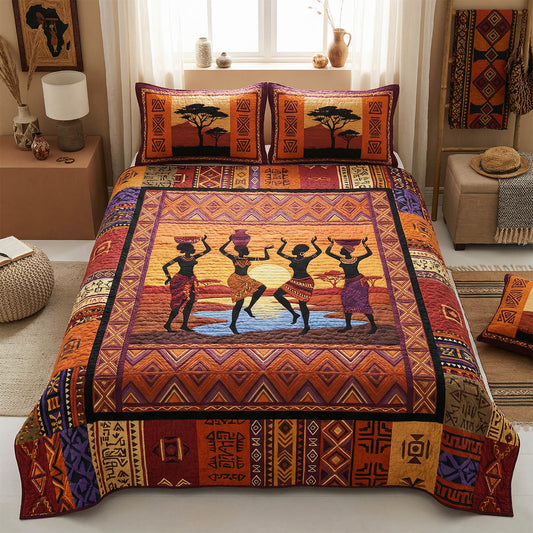 Savannah Dream 3-Piece Quilted Bedding Set NCU0NTD1843