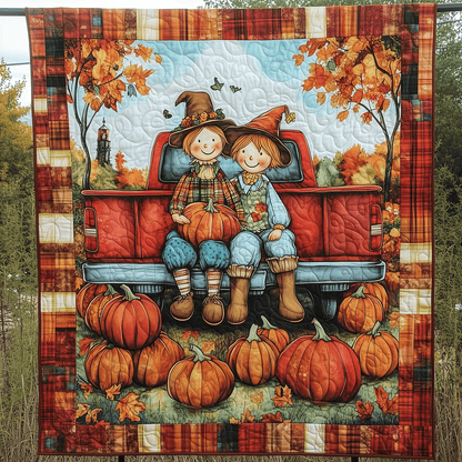 Scarecrow Secrets Quilted Blanket NCU0TH1839