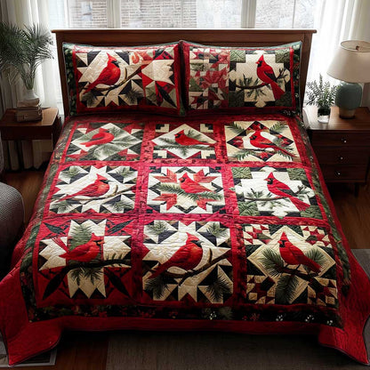 Scarlet Nest Serenity 3-Piece Quilted Bedding Set NCU0HTT083