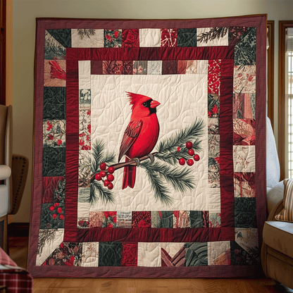 Scarlet Perch Quilted Blanket NCU0VH049