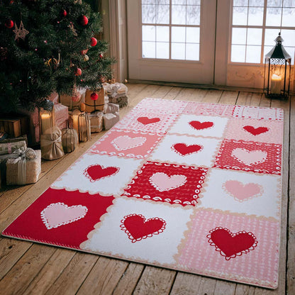 Scarlet Valentine Area Rug NCU0NXD1234