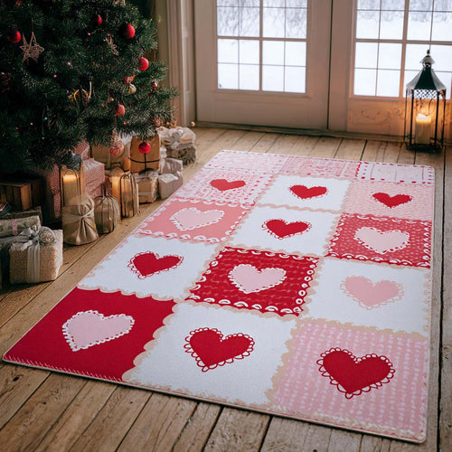 Scarlet Valentine Area Rug NCU0NXD1234