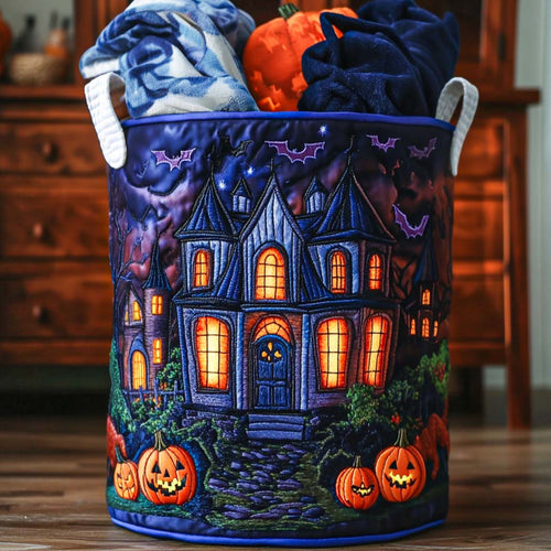 Scary Sweet Quilted Laundry Basket NCU0NNT1475