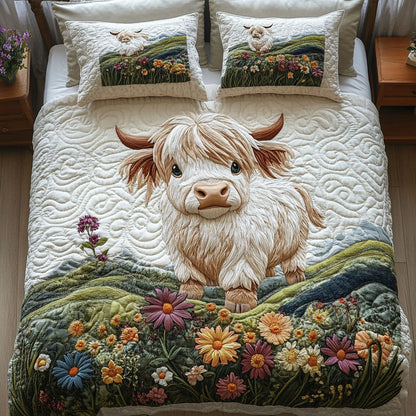 Scottish Beauty 3-Piece Quilted Bedding Set NCU0PTT640