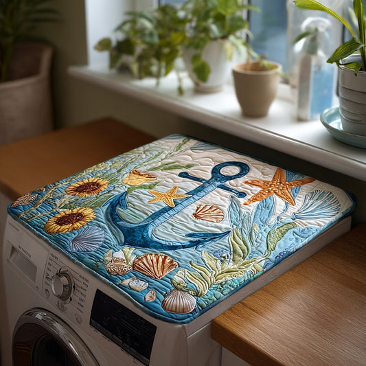 Sea Bound Quilted Washer and Dryer Cover NCU0PTT1014