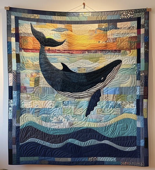 Sea Giant's Journey Quilted Blanket NCU0DV100