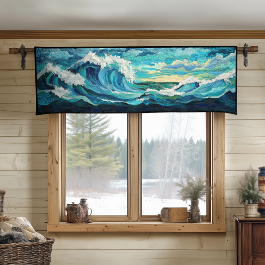 Sea Crest Quilted Valance NCU0DDK863