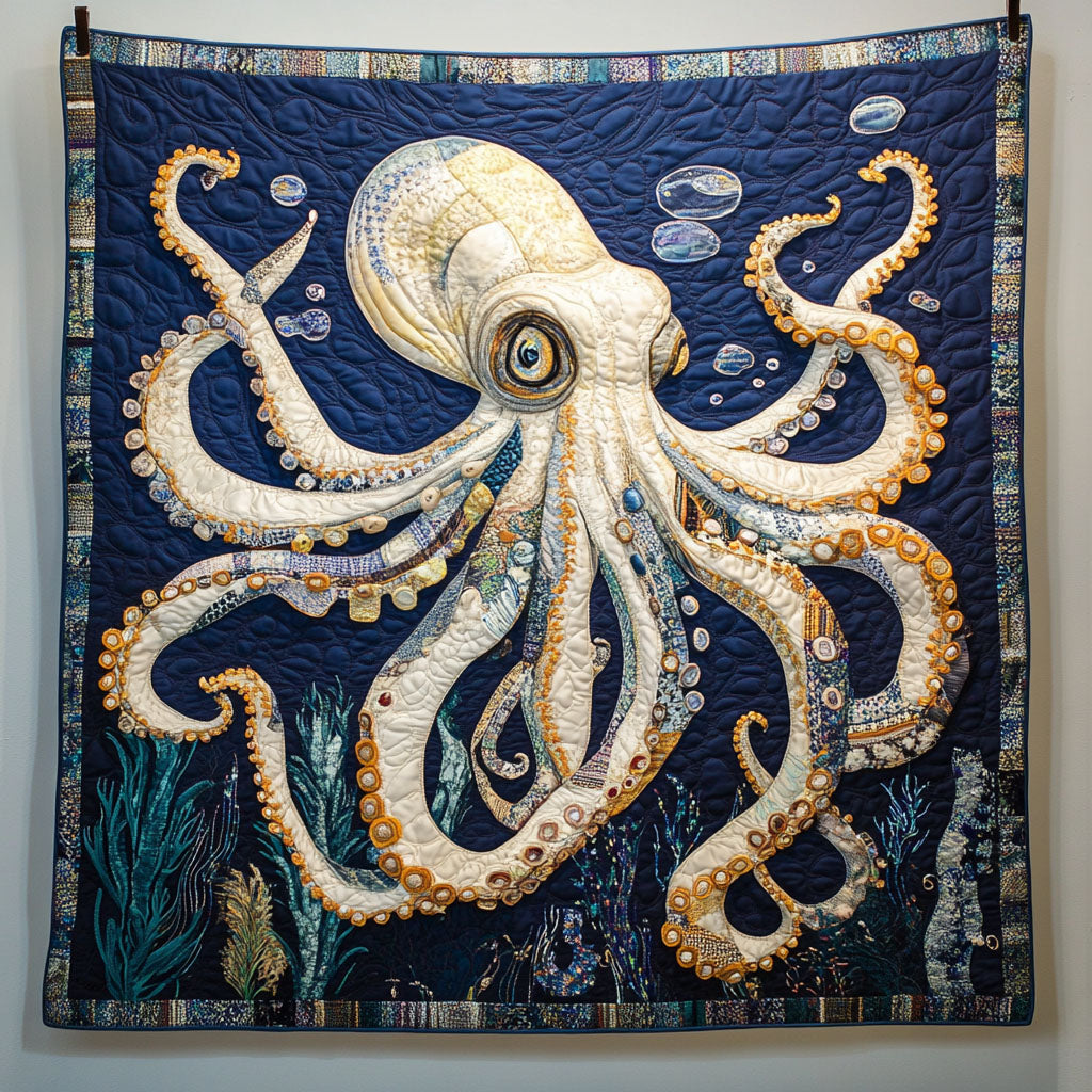 Sea Monarch Quilted Blanket NCU0PTT281