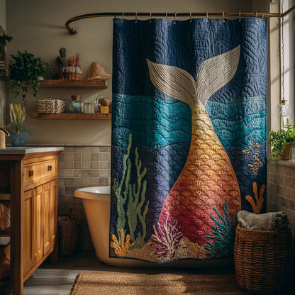 Sea Siren Shower Curtain NCU0DDK2508