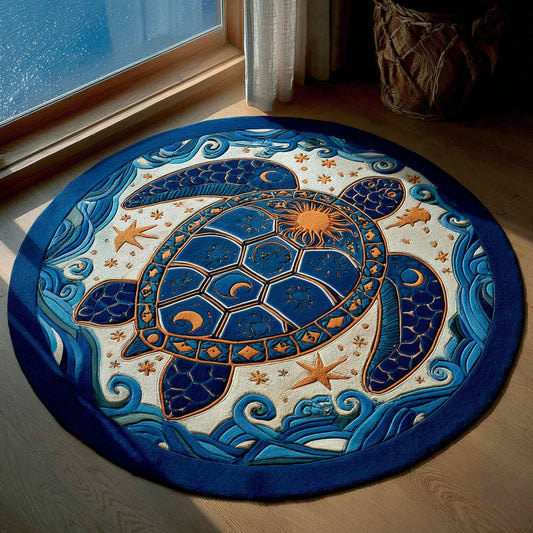 Sea of Stars Round Carpet NCU0PT9877