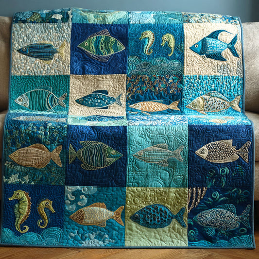 Seaside Harmony Quilted Blanket NCU0NTD1521