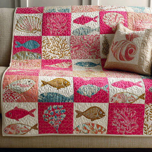 Seaside Living Quilted Blanket NCU0NTD1506