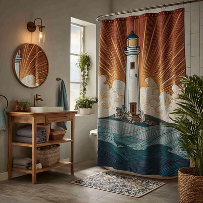 Seaside Watch Shower Curtain NCU0DV1950