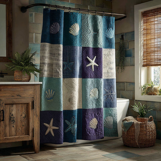 Seaside Whisper Shower Curtain NCU0NNT2937