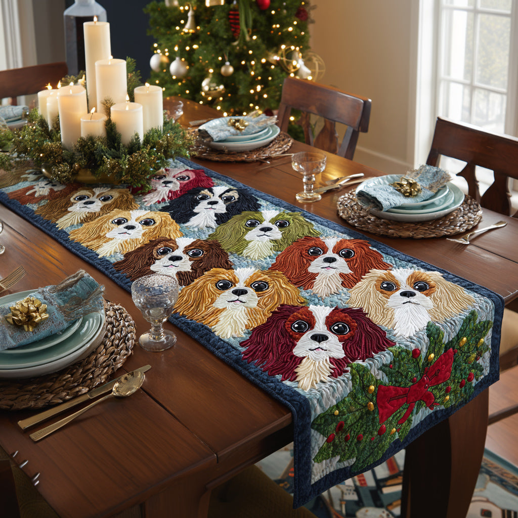 Seasonal Cavalier Quilted Table Runner NCU0HNH550