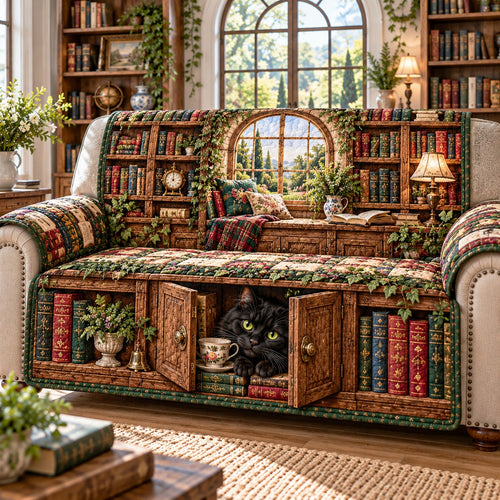 Secret Cabinet Quilted Sofa Cover NCU0NTD2416