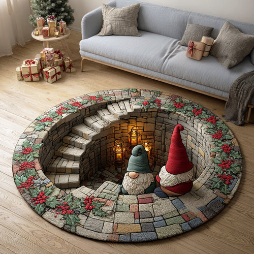 Secret Gnome Lane Round Carpet NCU0TD1285