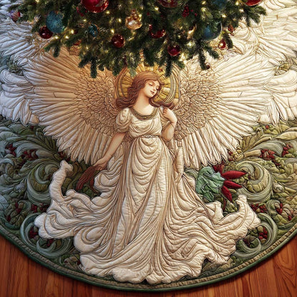 Seraphic Joy Quilted Tree Skirt NCU0NXD947