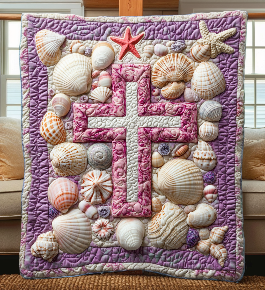 Serenade Cross Quilted Blanket NCU0DV969