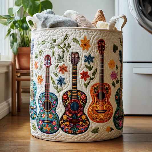 Serenade for Souls Quilted Laundry Basket NCU0PTT1105