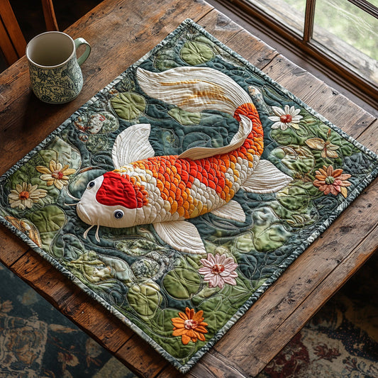Serene Current Quilted Table Topper NCU0DV662