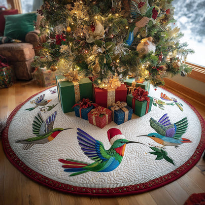 Serene Flight Christmas Quilted Tree Skirt NCU0DV1340