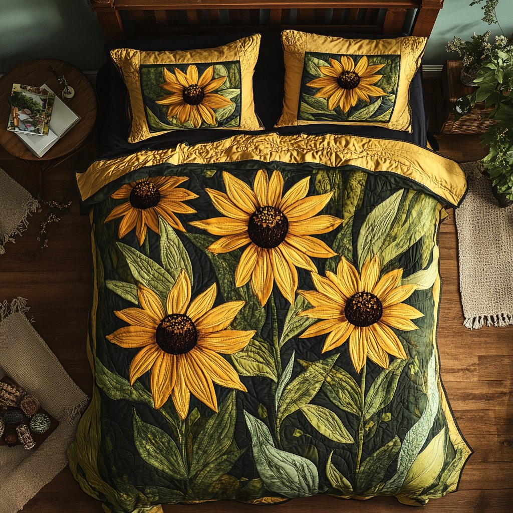 Serene Garden Duvet Cover Set NCU0NVH674