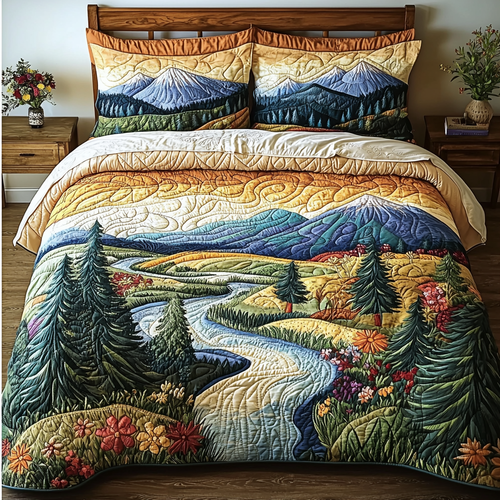 Serene Landscape Duvet Cover Set NCU0NVH504
