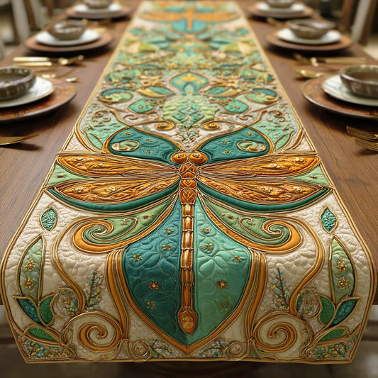 Serene Meadow Path Quilted Table Runner NCU0NTD824