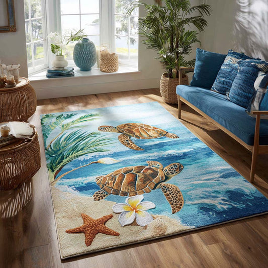 Serene Turtle Area Rug NCU0NT10061