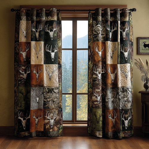 Serenity Lodge Quilted Curtains NCU0PTT2068