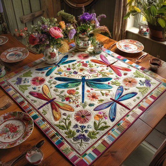 Serenity Soar Quilted Table Topper NCU0PTT882