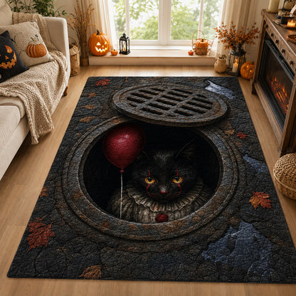 Sewer Cat Area Rug NCU0PVL855
