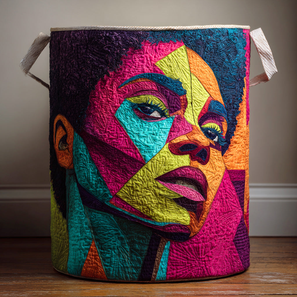 Shades of Strength Quilted Laundry Basket NCU0NTD716