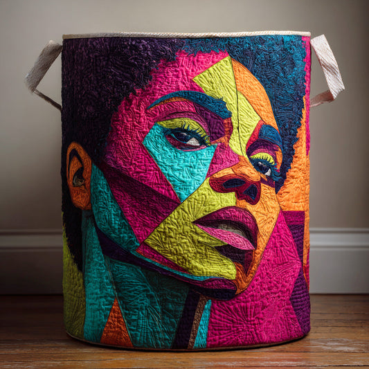 Shades of Strength Quilted Laundry Basket NCU0NTD716