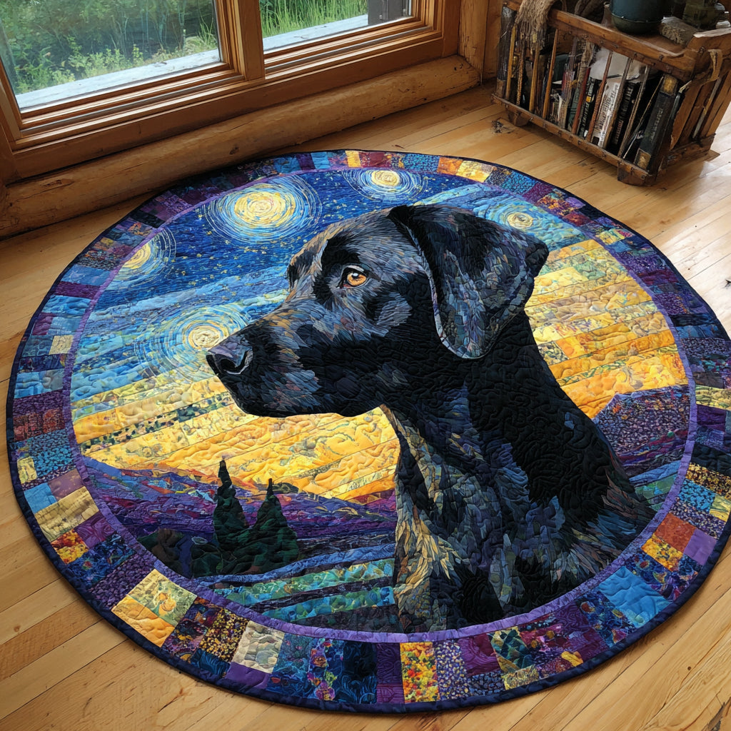 Shadow Comfort Quilted Round Mat NCU0DV1202