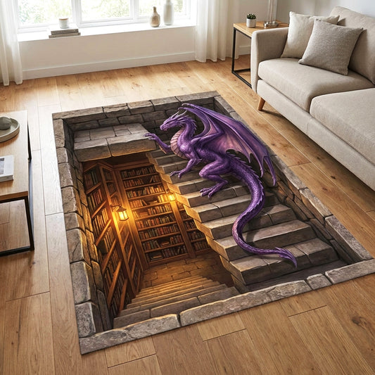 Shadow Dragon Area Rug NCU0NTV1011