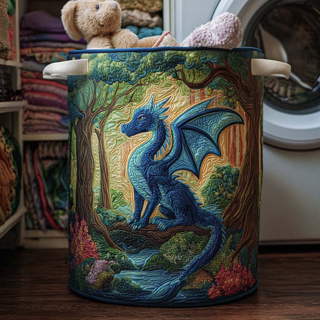 Shadow Fang Quilted Laundry Basket NCU0NNT1105