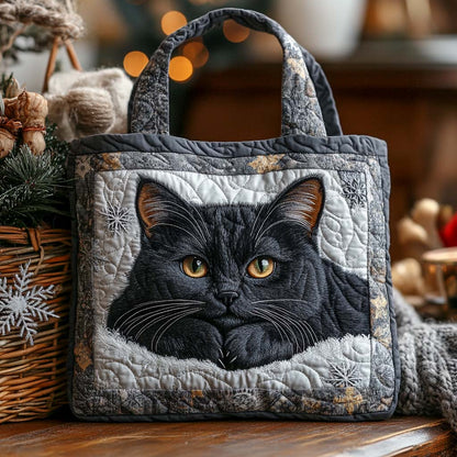 Shadow Gaze Quilted Tote Bag NCU0NXD971