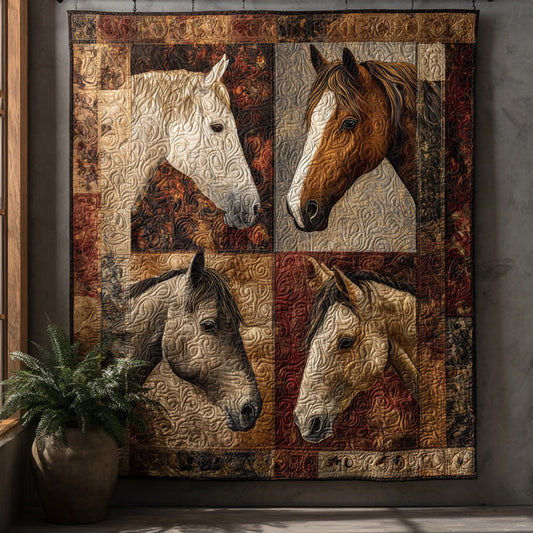 Shadow Herd Quilted Blanket NCU0DV1022