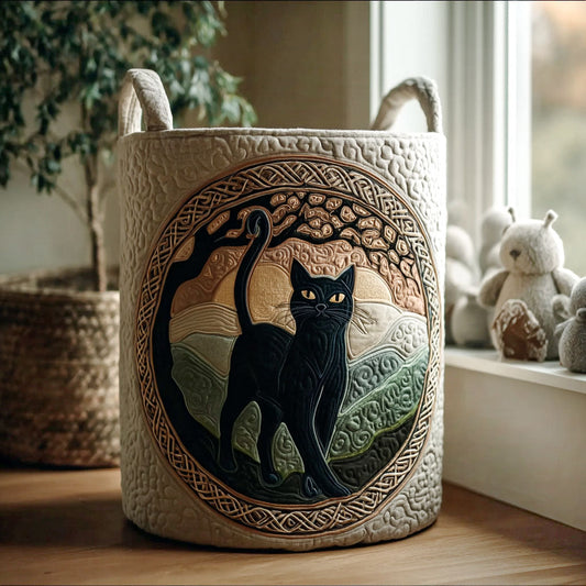 Shadow of the Highlands Quilted Laundry Basket NCU0PTT1652