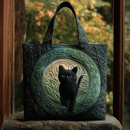 Shadowed Grace Quilted Tote Bag NCU0PTT1845