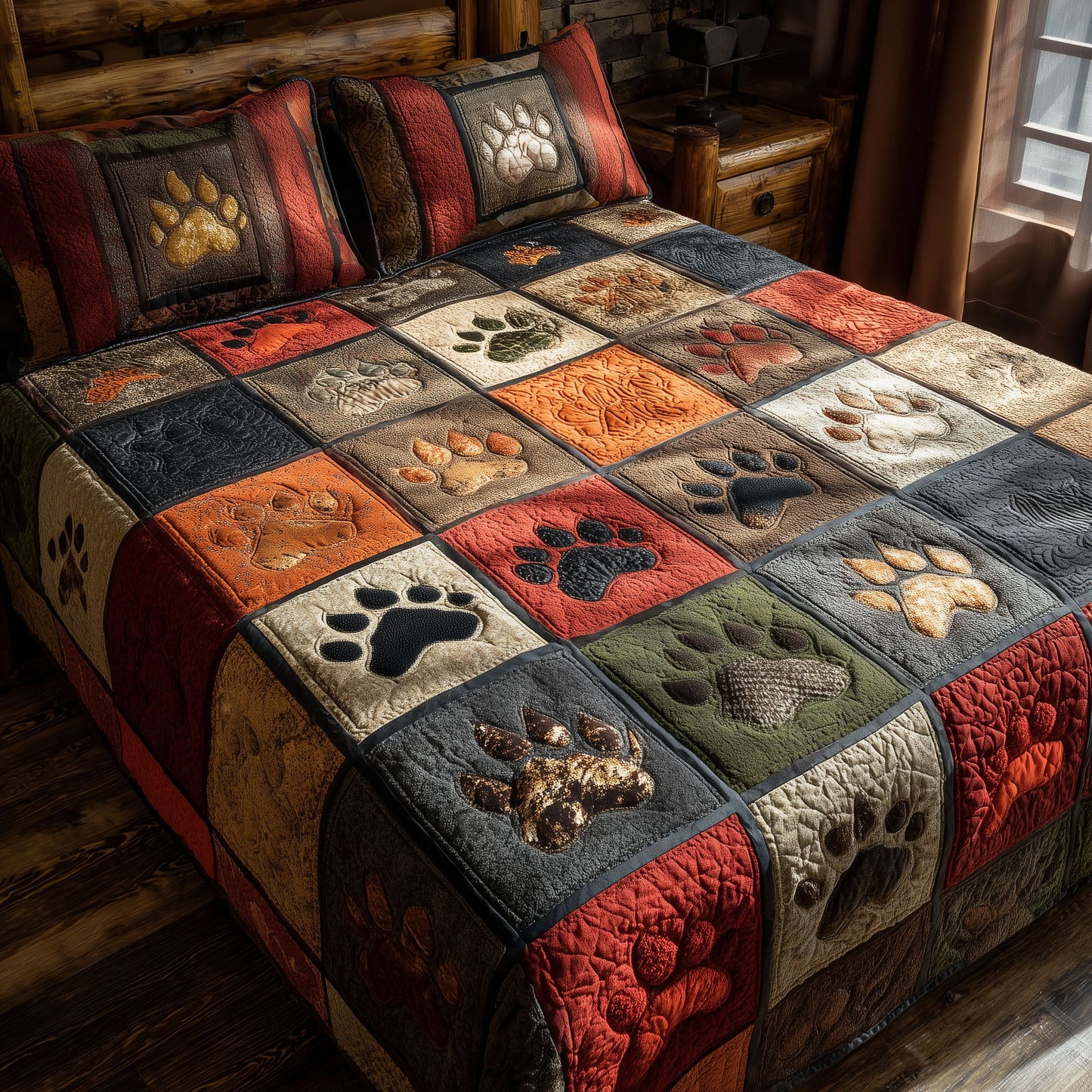 Shadowpaw Crossing Quilted Blanket NCU0PTT2760