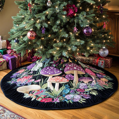 Shady Patch Delight Christmas Quilted Tree Skirt NCU0NNT2387